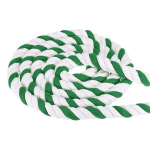 Unique Bargains Natural Twisted Cotton Craft Railings Home Decor Tug of War 3-Strand Rope 1 Pc - 1 of 4