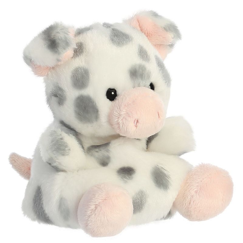 Aurora Palm Pals 5" Piggles Spotted Piglet White Stuffed Animal, 2 of 5