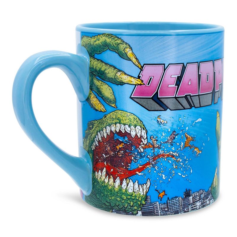 Silver Buffalo Marvel Comics Deadpool "Best Mug Ever" Ceramic Mug | Holds 14 Ounces, 3 of 7