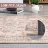 Area Rugs for Living Room,Vintage Rugs for Bedroom Machine Wash Soft Low Pile Area Rug Print Carpet with Rubber Backing - 4 of 4