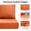 Buenhomino 3-Pack 6inch Thick 24" x 24" Deep Seat Cushion & Back Pillow with Removable Covers Outdoor - 4 of 4