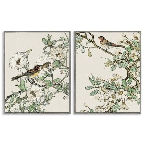 Stupell Industries Classic Sparrow on Blossoms, 11" x 14" - 1 of 4