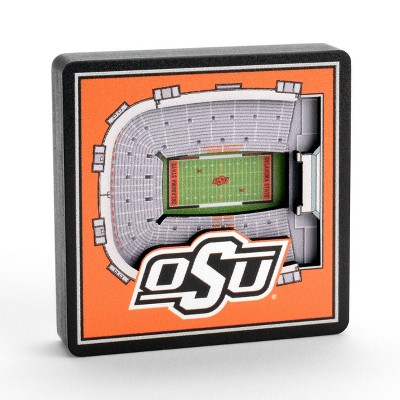 NCAA Oklahoma State Cowboys 3D Stadium View Magnet