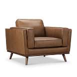 Taverly Leather Chair - Abbyson Living