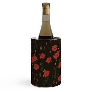Camilla Foss Midnight Flourish Wine Chiller - Deny Designs - 1 of 2