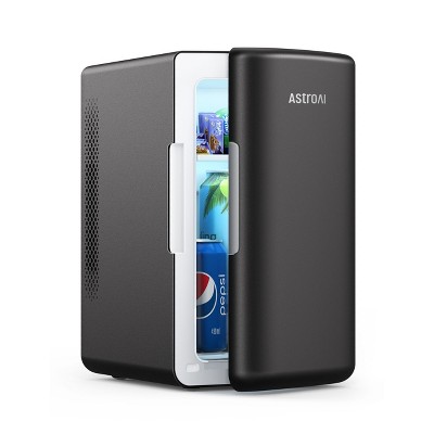 AstroAI 8 Can Mini Fridge 6 Liter Makeup Skincare Refridgerator for Dorm Room, Bedroom