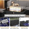 LayinSun 15 Piece Patio Furniture Set with Fire Pit Table, Outdoor Conversation Sets Wicker Rattan Sectional Sofa with Coffee Table - 4 of 4