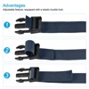 Unique Bargains Travel Outdoor Bag Luggage Packing Utility Strap with Buckle - 4 of 4