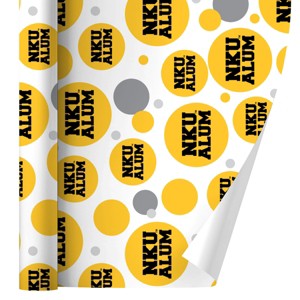 Northern Kentucky University Alumn Premium Gift Wrap Wrapping Paper Roll 30x72 - 1 of 4
