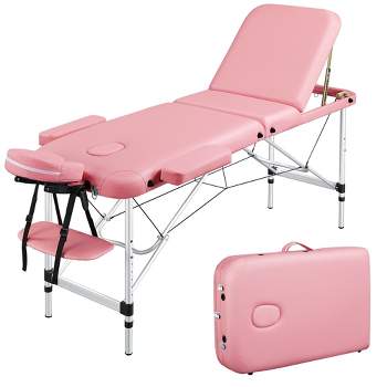 Yaheetech Portable Aluminum Massage Table Spa Table