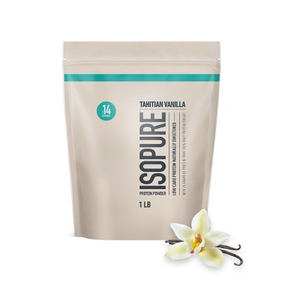 Isopure Low Carb Natural Tahitian 1lb - Vanilla