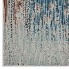 Modway Hesper Distressed Contemporary Floral Lattice 8x10 Area Rug - Teal/Beige/Brown,  Two-Ply Polypropylene Yarn ,  Tight Low Pile Weave - 2 of 4