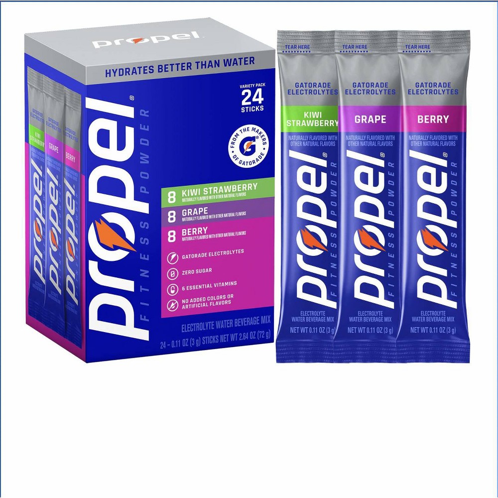 Propel Powder Sticks Variety Pack - 24ct