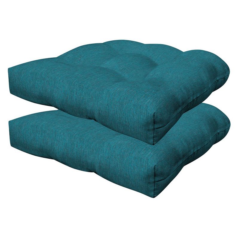 Honeycomb Outdoor Contoured Tufted Seat Cushion (2-Pack), 1 of 5