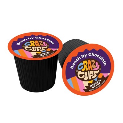 Crazy Cups Death By Chocolate Flavored Coffee Pods