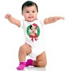 Santa Betty Boop Christmas Wreath Baby Bodysuit Jumper Girls Brisco Brands - 4 of 4