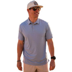 Burlebo Men's Performance Short Sleeve Polo Golf Shirt - 1 of 2