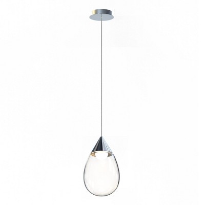 ET2 Lighting Dewdrop 1 - Light Pendant in  Polished Chrome