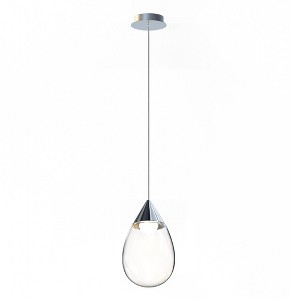 ET2 Lighting Dewdrop 1 - Light Pendant in  Polished Chrome - 1 of 3