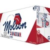 Molson Canadian Lager Beer - 18pk/12 fl oz Cans - 2 of 3