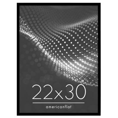 Americanflat Poster Frame - Perfect for Photos and Artwork - Black
