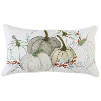 Pumpkins Throw Pillow Cover - Rizzy Home