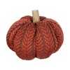 Whisen Set of 2, Pumpkin with Point Pattern, Pumpkin Ornament Decor for Harvest Festival Fall Festival & Thanksgiving - 2 of 4