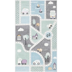Carousel Kids CRK193 Power Loomed Indoor Rugs - Safavieh Kids - 1 of 4