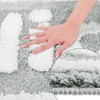 Unique Bargains Plush Letter Pattern Non-slip Soft Absorbent Bath Mat - 3 of 4