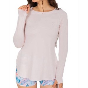 Women's Solid Flowy Performance Top - Reel Skipper - 1 of 3
