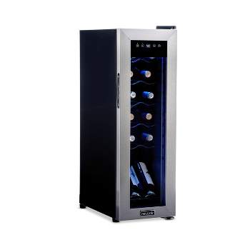 Schmecke 12 Bottle Thermoelectric Wine Cooler Fridge Mini Refrigerator :  Target