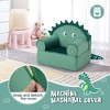 Costway Kids Sofa Foam Filled Armchair Dinosaur Cuddly Toddler Couch with Washable Cover - 4 of 4