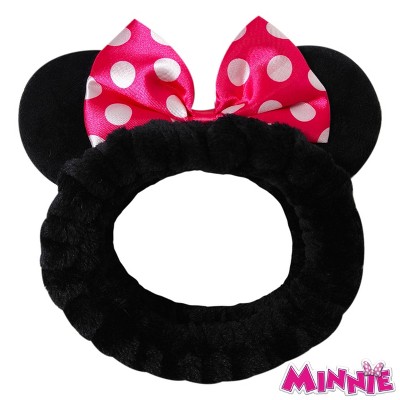 Disney Minnie Spa Headband with Ears with cute bow for Girls - Minnie Hair Accessories Ages 3+