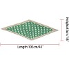 Allegra K Women's Polka Dot Pleated Neck Scarf Rhombus Handkerchief 40x18 inches(LxW) 1 Pc - 3 of 4