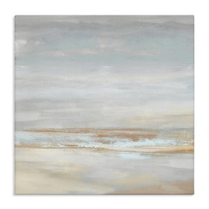 Stupell Industries Abstract Grey Landscape Painting Canvas Art - 1 of 4