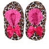 Kids' Spotted Leopard Non-Skid Slippers - 3 of 3