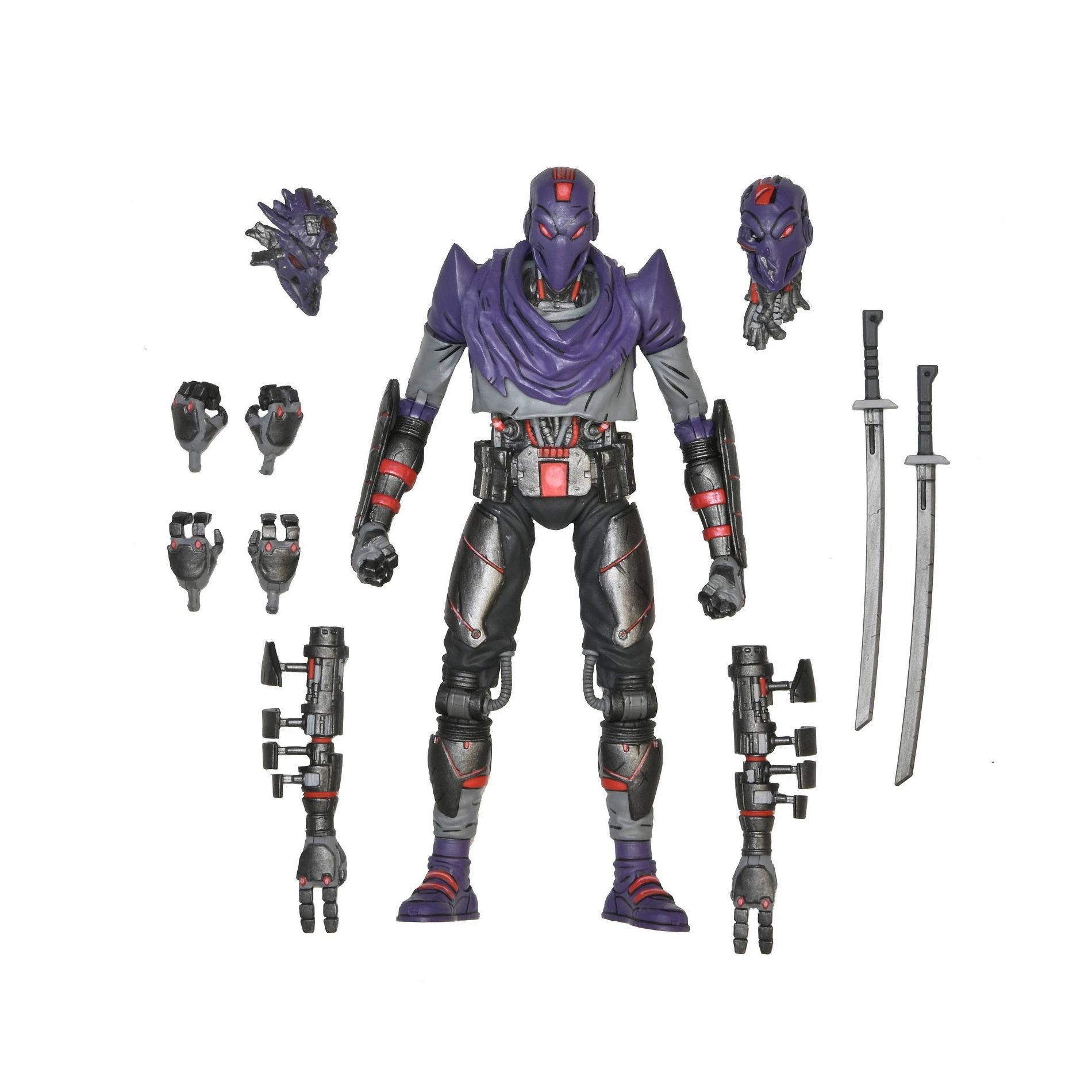 NECA Teenage Mutant Ninja Turtles The Last Ronin 7" Scale Ultimate Foot Bot Action Figure