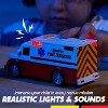 VROOMIX 3-Pack Emergency & School Vehicle Toy Set – Friction-Powered Police Car, Ambulance & School Bus,Educational Safe Gift for Kids Boys & Girls 3+ - 4 of 4