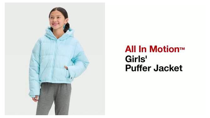 Girls' Puffer Jacket - All In Motion™, 2 of 8, play video