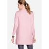 ellos Plus Size French Terry Love Tunic Sweatshirt - 3 of 4
