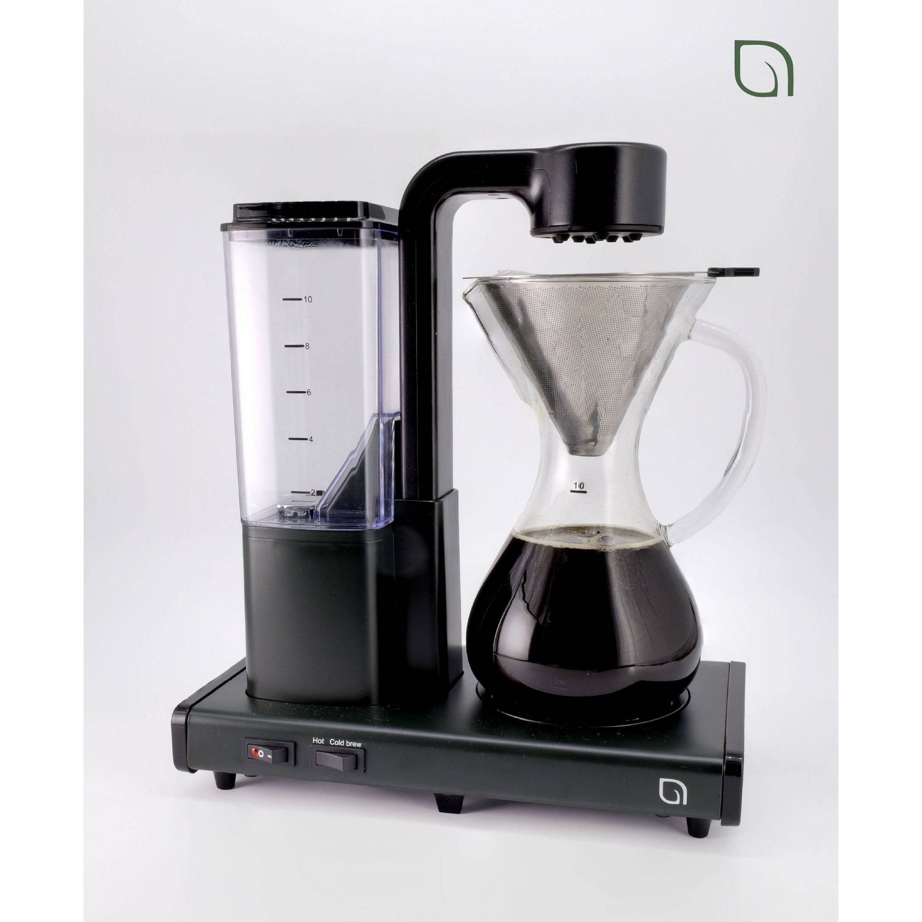 WILLOW Kitchen Pour Over Coffee Maker Black