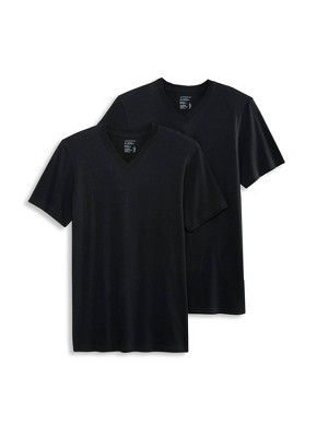 Jockey Men's Made In America 100% Cotton V-neck T-shirt - 2 Pac Xl ...