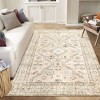 Washable Rug Soft Boho Area Rug for Living Room, Non Slip Stain Resistant Bedroom Rug Indoor Floor Cover - image 2 of 4