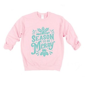 Simply Sage Market Women's Graphic Sweatshirt Season To Be Merry - 1 of 4