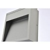 Elegant Lighting Raine Integrated LED wall sconce in silver - 2 of 4