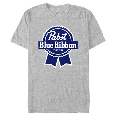 Men's Pabst Beer Blue Ribbon Logo T-shirt - Athletic Heather - Medium ...