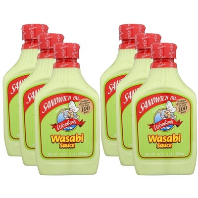 Woebers Sandwich Pal Wasabi Sauce - 16 oz