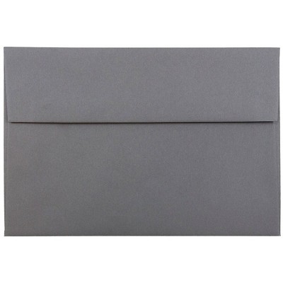 JAM Paper A8 Invitation Envelopes 5.5 x 8.125 Dark Grey 36396435I