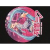 Hatsune Miku Anime Cartoon Circle Frame  Black Graphic Tee - 2 of 2