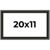 PosterPalooza | Antique Black Picture Frame - UV Acrylic, Backing Board, Hanging Hardware Included - 2 of 4